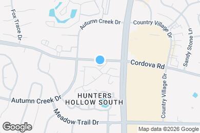 Map image of the property - Cordova Creek Apartments