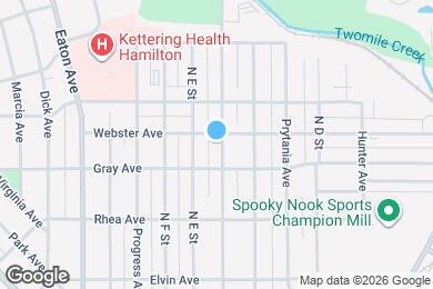 Map image of the property - 717 Cleveland Ave