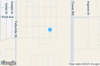 Map image of the property - 9421 Yampa Ct