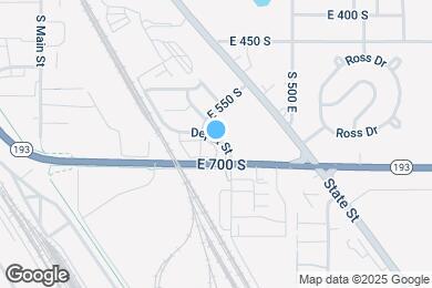 Map image of the property - 468 E Depot St