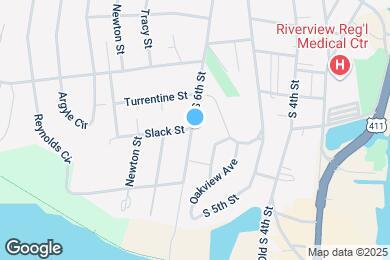Map image of the property - 824 S 6th St