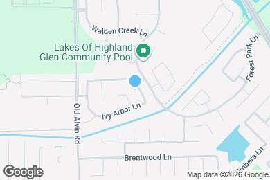 Map image of the property - 1902 Eden Glen Ln