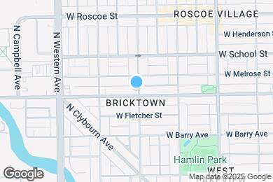 Map image of the property - 2200 W Belmont Ave
