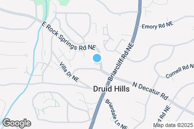 Map image of the property - 1495 E Rock Springs Rd NE