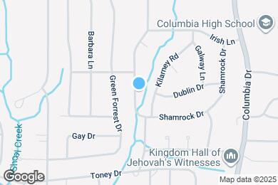 Map image of the property - 2210 Shamrock Dr