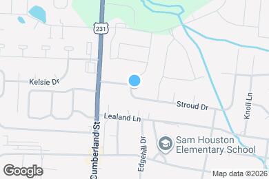 Map image of the property - 201 Stroud Dr