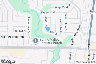 Map image of the property - 5312 Bison Ct