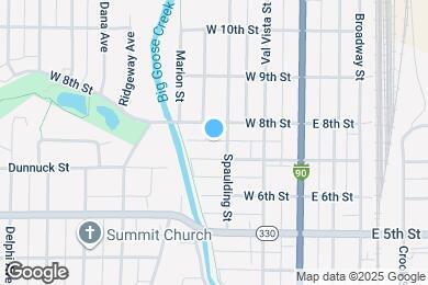 Map image of the property - 235 W 7th St