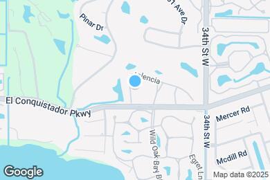 Map image of the property - 3500 El Conquistador Pky