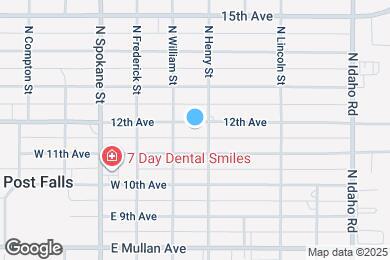 Map image of the property - 306 E 12th Ave