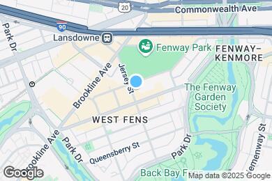 Map image of the property - 1295 Boylston St