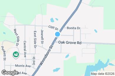 Map image of the property - 603 N Winnsboro St