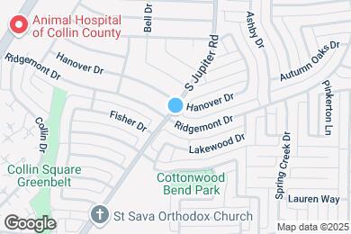 Map image of the property - 601 Ridgemont Dr