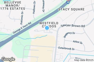 Map image of the property - 207 Westfield Dr