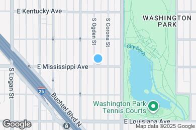 Map image of the property - 1094 S Ogden St