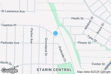 Map image of the property - 211 Shoshone St