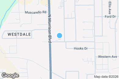 Map image of the property - 1606 Western Ave