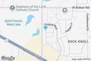 Map image of the property - 9023 N Rockwell Dr
