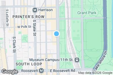 Map image of the property - 838 S Michigan Ave