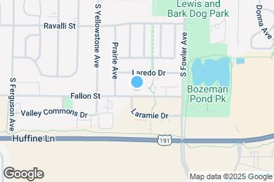 Map image of the property - 3505 Fallon St