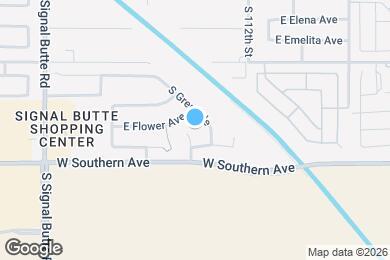 Map image of the property - 1133 S 111th Cir