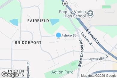 Map image of the property - 262 Santee Cir