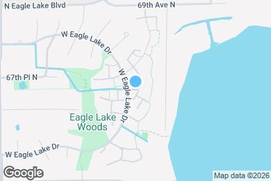 Map image of the property - 247 W Eagle Lake Dr