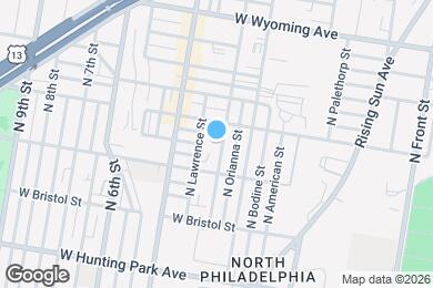 Map image of the property - 4436 N Gratz St