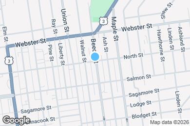 Map image of the property - 860 Beech St