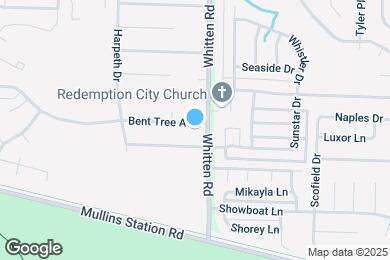 Map image of the property - 6761 Bent Tree Ave
