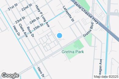 Map image of the property - 2731 Huey P Long Ave