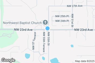 Map image of the property - 2240 NW 55th St