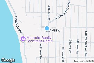 Map image of the property - 5417 48th Ave SW