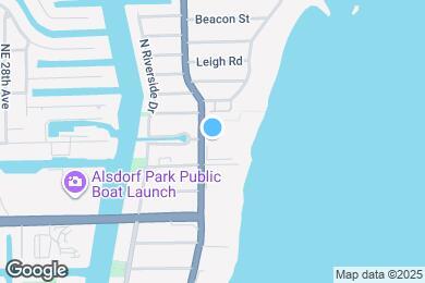 Map image of the property - 1630 N Ocean Blvd