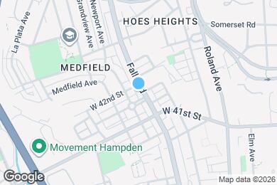 Map image of the property - 4146 Falls Rd