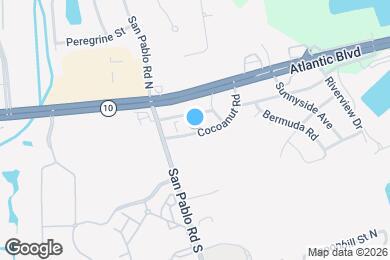 Map image of the property - 1728 Cocoanut Rd