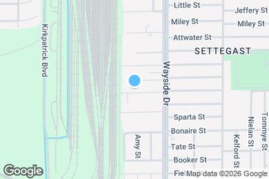 Map image of the property - 7813 Hanna St