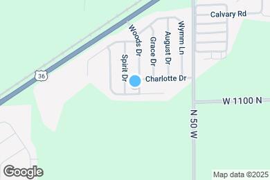 Map image of the property - 10955 Woods Dr