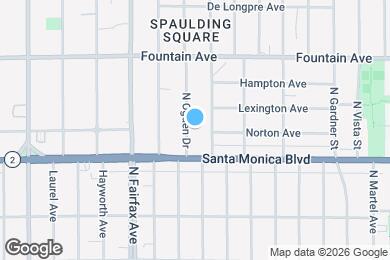 Map image of the property - 1136 N Ogden Dr