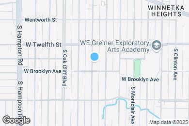 Map image of the property - 608 S Brighton Ave