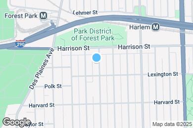 Map image of the property - 829 Beloit Ave