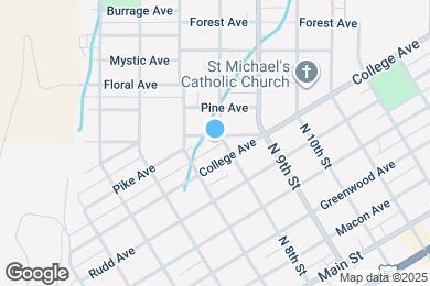 Map image of the property - 633 N 8th St