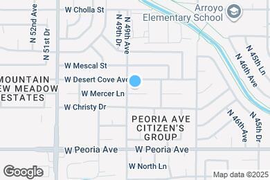 Map image of the property - 4836 W Mercer Ln