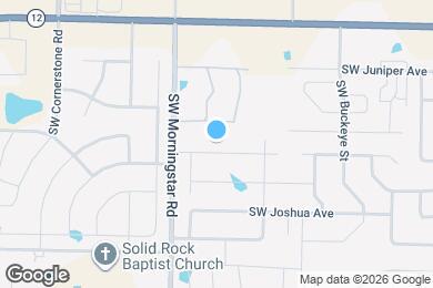 Map image of the property - 3200 SW Satinwood Ave