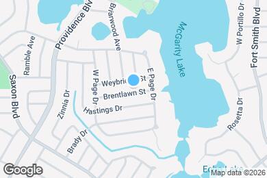 Map image of the property - 1656 Brentlawn St