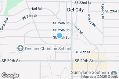 Map image of the property - 4128 SE 26th St