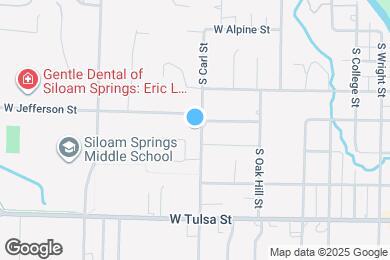 Map image of the property - 514 S Carl St