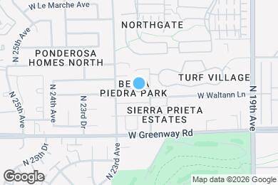 Map image of the property - 2213 W Carolina Dr