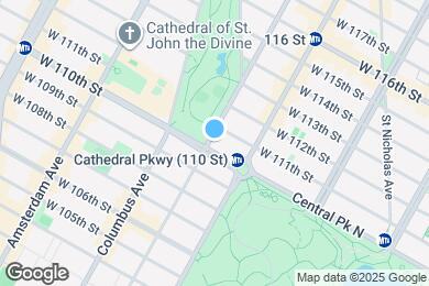 Map image of the property - 250 Manhattan Ave