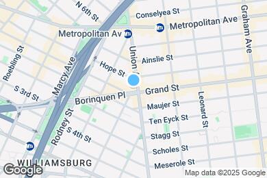 Map image of the property - 495 Grand St